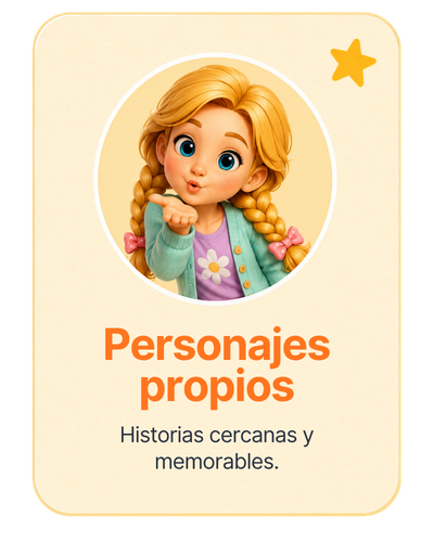 Personajes propios: historias cercanas y memorables