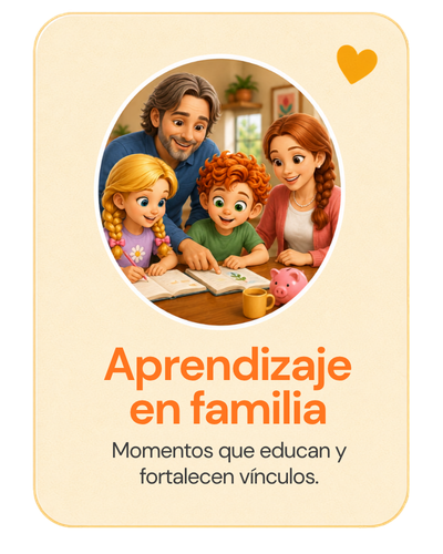 Aprendizaje en familia: momentos que educan y fortalecen vínculos