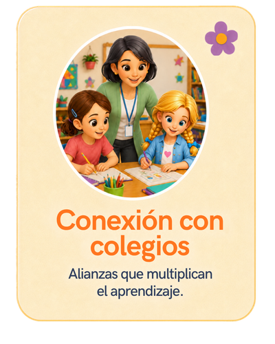 Conexión con colegios: alianzas que multiplican el aprendizaje